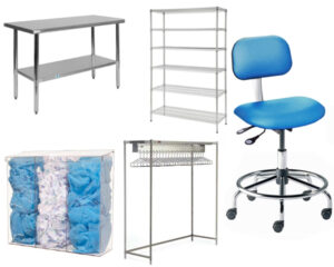 modular cleanroom furniture