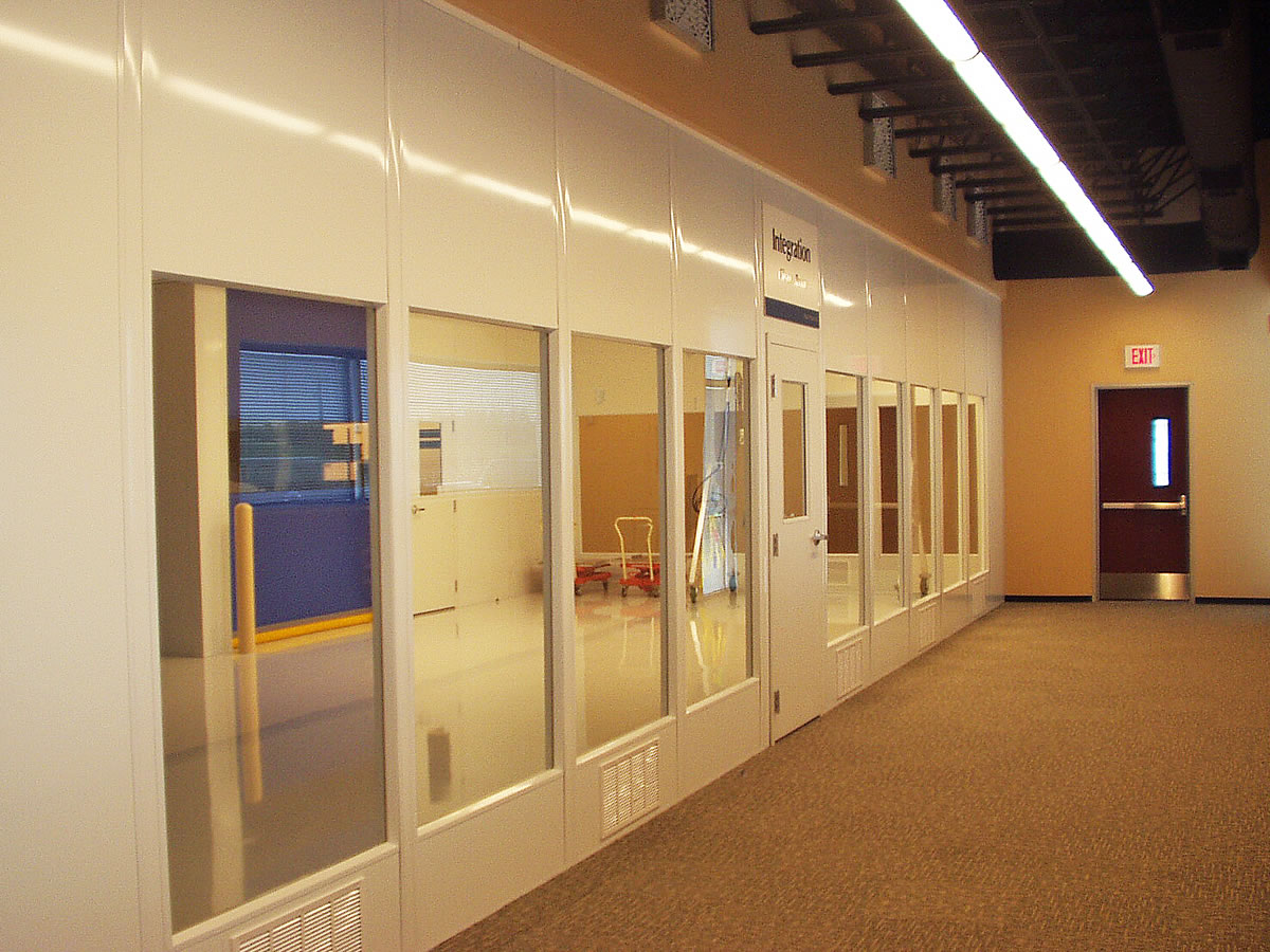 Hardwall cleanroom